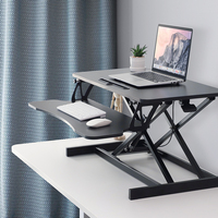 Rehausseur de bureau 1200 mm, convertisseur de bureau debout, bureau réglable en hauteur, mobilier de bureau Australie