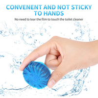 Cube bleu de blocs de toilette à soufflage automatique durable AJYF pour le nettoyage de la cuvette des toilettes