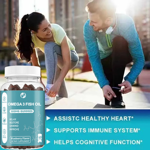 Gomitas de Aceite de Pescado Halal Ausreson, Suplementos de DHA en Gomitas, Salud Cerebral, Gomitas de Aceite de Pescado Omega 3 - Product Image 2