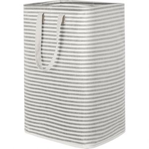 New Custom Large Polyester <b>Collapsible</b> Laundry <b>Storage</b> Hamper Boxes with Handles 30x40x60cm - Product Image 1