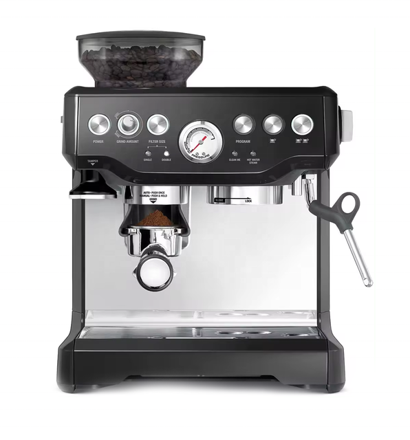 Professional Commercial Fully Automatic Capsules Electric Smart Manual Cold Brew Espresso Coffee Makers Machine with Grinder