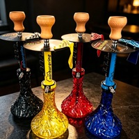 Chicha de luxe de style européen en acier inoxydable de 62 cm avec NURBURGRING El Bomber Cachimba