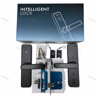 Cerradura Inteligente Digital Auvinx Tuya WIFI TTLock con Huella Dactilar, Contraseña y Tarjeta para Apartamentos y Oficinas
