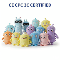 Jouets en peluche monstres aux couleurs bonbons, personnalisables OEM ODM, poupées en peluche en gros pour cadeaux d'enfants