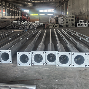 야외 3m 6m 10m 11m 15m 8 미터 높이 알루미늄 거리 경기장 조명 조명 조명 용 라이트 폴 - Product Image 1