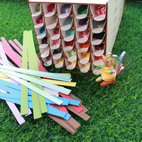Boîte de rangement pour quilling en gros, légère et facile à transporter