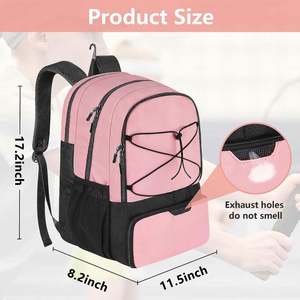 Échantillon gratuit Nouveau sac de pickleball élégant et personnalisé avec grand espace de rangement, compartiment à chaussures, poche humide et crochet de clôture - Product Image 2