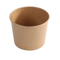 Wholesale Disposable Modern Rectangle Eco-Friendly Meal Box Takeaway Salad Kraft Paper Bowl Fast Food Picnic Container