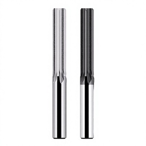 Fresa de ranurado recto YUFU de aleación de tungsteno-cobalto con recubrimiento AlTiN, 4/6 filos, 60HRC para máquinas herramienta CNC, ODM OEM - Product Image 2