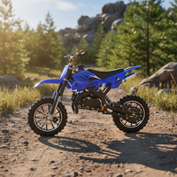 Mini moto tout-terrain 55 km/h, 2 temps, 49cc, pour enfants