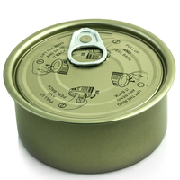 Le type rond de taille entière direct d'usine peut ouvrir l'extrémité en métal de capuchon de traction d'anneau facile pour l'emballage de boîtes de conserve