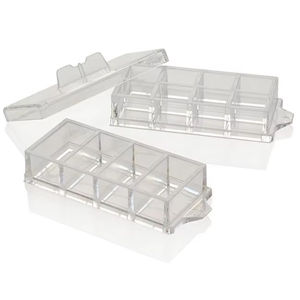 แผ่นแก้วครอบเซลล์คุณภาพสูง 8 ช่อง สำหรับกล้องจุลทรรศน์ Nunc Lab-Tek สำหรับการสังเกตเซลล์ วัสดุสิ้นเปลืองระดับมืออาชีพ หมายเลข 155411 1มม.-19มม. CN - Product Image 2