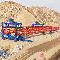 Grúa pórtico de lanzamiento de vigas prefabricadas de doble viga de 50-900 toneladas para construcción de autopistas y ferrocarriles, CE ISO, personalizada