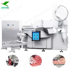 2023 Venda quente automática De Aço Inoxidável Carne tigela chopper mixer Vacuum Bowl Cutter