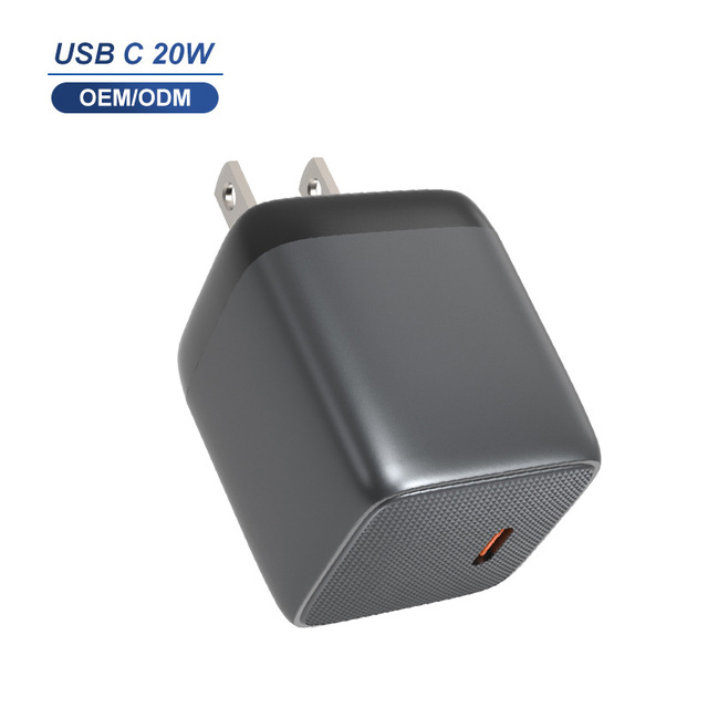 Mini 20W USB C PD Charger Ultra-Portable Fast Charging Wall Usb c Phone Charger 20w for iphone Series and Android Phone