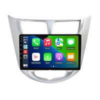 Système audio de voiture à écran tactile Navifly Built in Car-play Auto Android Car Stereo X1 X2 pour Hyundai Verna Support BT DSP GPS