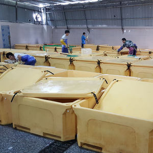 Contenitori rettangolari isolati in plastica rotostampata da 600 litri contenitori per il trasporto di <span class=keywords><strong>pesci</strong></span> vivi grandi vasche per <span class=keywords><strong>pesci</strong></span> - Product Image 5