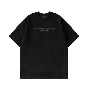 T-shirt Homme Printemps-Été Nouvelle Collection Street Retro Marque 100% Coton Broderie Imprimée Respirant Manches Courtes Coupe Classique - Product Image 5