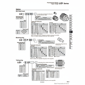 Piezas neumáticas SMC Pneumatics Tuerca Insertar Bush - Product Image 1