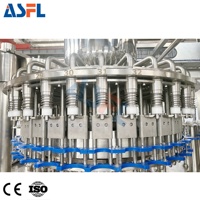 Machine professionnelle de remplissage d'eau minérale en acier inoxydable à grande vitesse, machine de lavage, de remplissage et de bouchage d'eau en bouteille 3 en 1