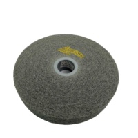 Disque abrasif convoluted Nice Top Non Tissé EXL 7S FIN 6x1x1" pour débavurage, polissage et finition de l'acier inoxydable et du titane