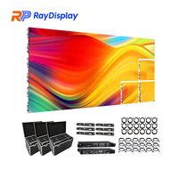 Affichage LED de scène extérieur couleur pleine résolution portable P2.604/P2.97/P3.91, étanche IP65, luminosité 5000 cd, 1080P HDR10, garantie 5 ans