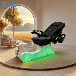 Professional Salon Furniture Luxury Modern <b>Electric</b> Whirlpool Adjustable Reclining Full Body Massage <b>Manicure</b> Pedicure Chair <b>Set</b> - Product Image 4