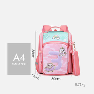 1603เป้สะพายหลังสำหรับเด็กกระเ<span class=keywords><strong>ป</strong></span>๋านักเรียนสำหรับเด็กกระเ<span class=keywords><strong>ป</strong></span>๋าเป้สะพายหลังสำหรับเด็กนักเรียนหญิงชายกระเป๋านักเรียนระดับประถมกระเ<span class=keywords><strong>ป</strong></span>๋าหนังสือ Mochila หมาย<span class=keywords><strong>เลข</strong></span>สาม - Product Image 2