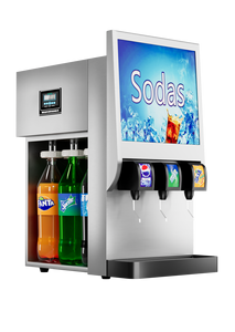 Yuan Yin Post Mix minuman minuman karbonasi Dispenser 3 rasa mesin air mancur <span class=keywords><strong>Soda</strong></span> Cola membuat fungsi pendinginan 220V - Product Image 5