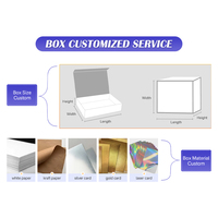 Boîtes cadeaux magnétiques en carton rigide de luxe avec logo personnalisé, pliables, pour emballages de bijoux, colliers, pour les petites entreprises