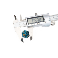 Usine OEM ODM, fabrication sur mesure, vente en gros, dés en plastique à double couleur, jeu de dés polyédriques DND pour jeu de rôle Dungeon and Dragons
