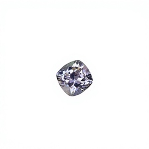 Certified 6.5 MM Natural Unheated Multi Color Tanzanite Square <b>Cushion</b> Shape Cut Natural Zoisite 1.42 Carat Eye Clean - Product Image 1