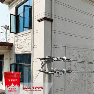 Revêtement acrylique liquide effet pierre pour murs extérieurs Wu Fengshan - Une peinture de bâtiment populaire en Asie - Product Image 4