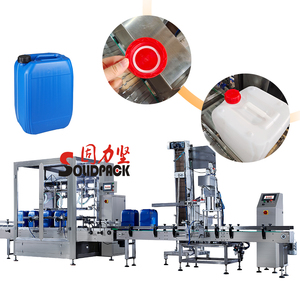 Solidpack 5-20 lít dầu tự động sơn chất lỏng thùng trống có thể cân Máy chiết rót - Product Image 3