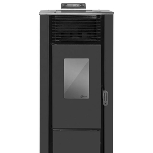 Estufa de Pellets de Acero de Diseño Moderno con Control Remoto, Chimenea Independiente para Interiores, Ideal para Casas Pequeñas, Apartamentos y Baños, Ecológica - Product Image 2