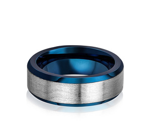 <strong>UK</strong> US <strong>Men's</strong> Electroplated Stainless Steel Anti-Allergic Couple <strong>Rings</strong> Alphanumeric Text for Daily Wear Directly Operated - Product Image 3