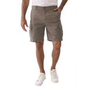 Shorts cargo décontractés pour hommes, résistants aux plis, respirants, séchage rapide, tissu durable, poches zippées sécurisées - Product Image 6