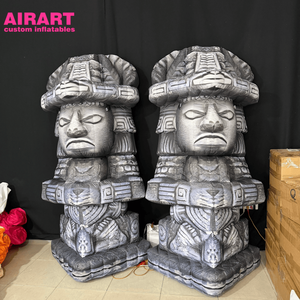 Totem gonflable pour la publicité, statue gonflable de personnage en pierre pour accessoires de scène - Product Image 4