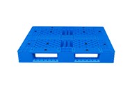 NEXARA 1210 1200*1000*150mm HDPE Entrepôt Stockage Euro Plateaux Palettes en Plastique Simple Face Entrée 4 Voies pour Chariot Élévateur