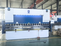 Machine de pliage CNC 200T4000, presse plieuse hydraulique pour le pliage de tôles d'aluminium et d'acier TP10S