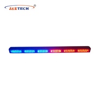 Wenzhou 12V/24V aluminium véhicule d'urgence Flash avertissement barre lumineuse toit de voiture lumineux LED ambre balise barre DASH lumière accessoire