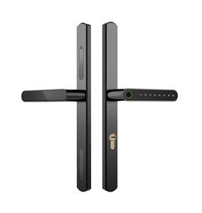 Chất Lượng Cao Đầy Đủ Tự Động RFID Thẻ Và Vân Tay Kiểm Soát Truy Cập Silm Bị Gãy Cầu Nhôm Thông Minh Khóa - Product Image 4