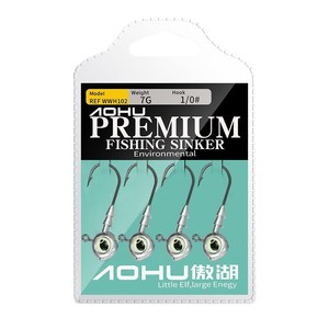 เหยื่อตกปลาเบสแบบตะขอเกี่ยวสองหัวรูปดาบสามเหลี่ยม Night Eye สำหรับตกปลาในทะเลสาบ - Product Image 3