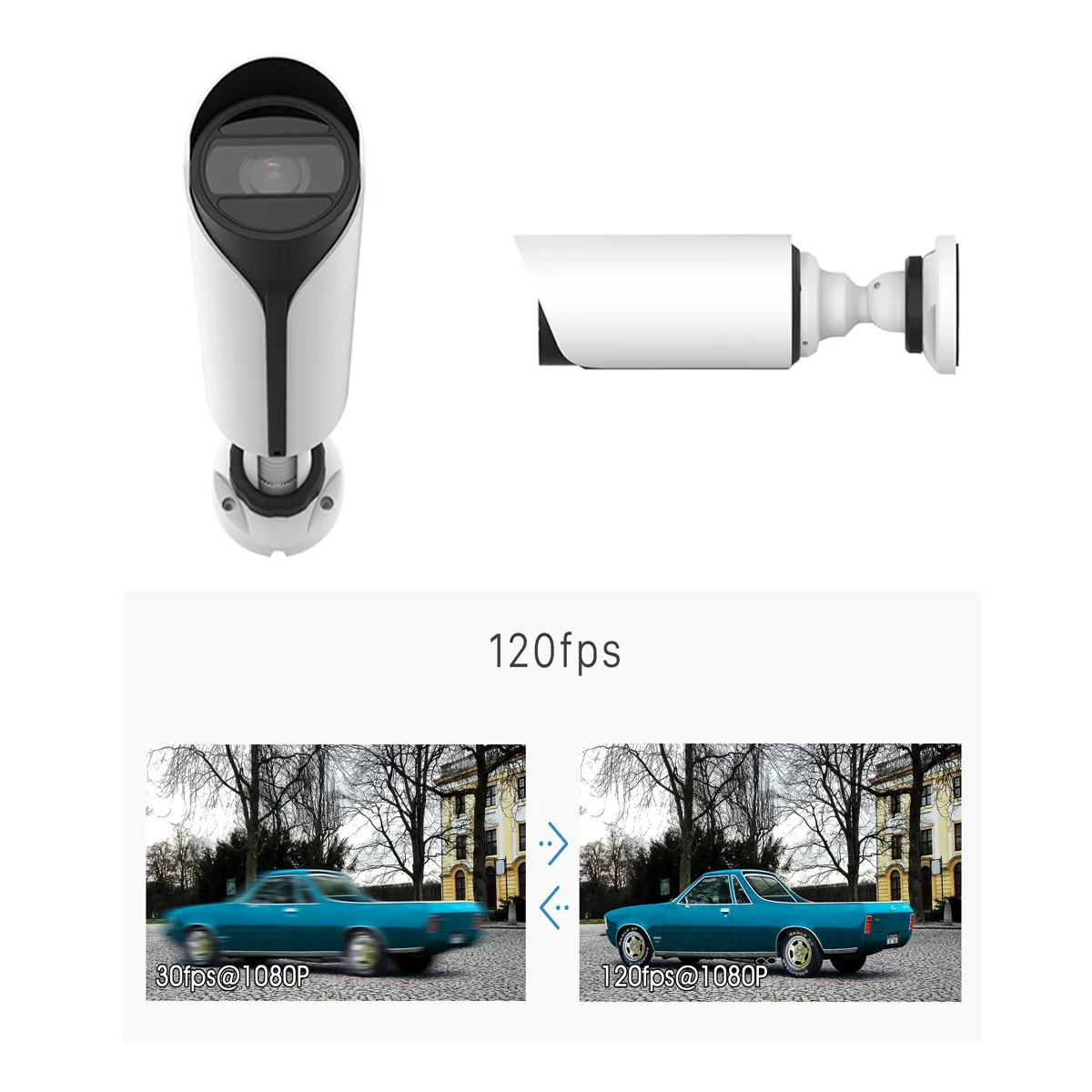 PoE IP67 High Accuracy 140DB WDR Water-proof Night Version Vehicle Plates Recognition Camera