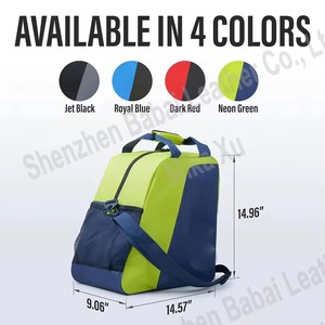 Borsa Porta Sci con Rivestimento Impermeabile <span class=keywords><strong>per</strong></span> Scarponi da Snowboard, Resistente Borsa da Viaggio Portatile <span class=keywords><strong>per</strong></span> <span class=keywords><strong>Auto</strong></span> e Uso Esterno - Product Image 2