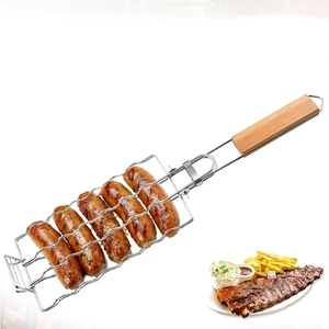 Cestello <span class=keywords><strong>per</strong></span> Griglia in Acciaio Inox, Accessorio <span class=keywords><strong>per</strong></span> <span class=keywords><strong>Barbecue</strong></span>, Griglia <span class=keywords><strong>per</strong></span> Hot Dog - Product Image 2