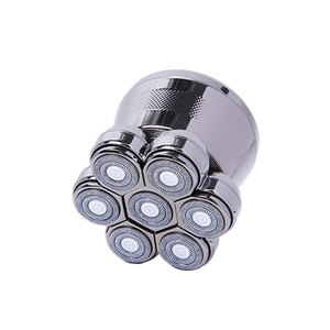 Afeitadora Corporal Eléctrica Cuyon <span class=keywords><strong>para</strong></span> Hombre, 7 Cuchillas Rotatorias, Portátil, de Viaje, Resistente al Agua IPX6, 1200mAh, Uso en Seco y Húmedo - Product Image 1