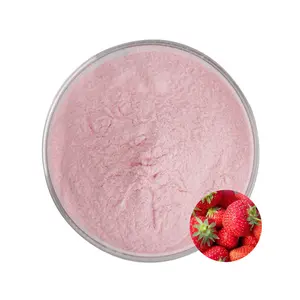 Qualité Supérieure de qualité alimentaire Gel Organique Séchée Fraise Fruits Poudre