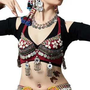 New arrival belly dance tribal bra top for women