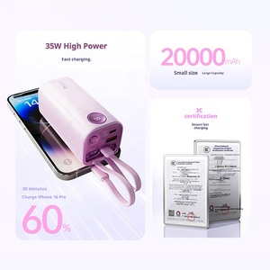 พาวเวอร์แบงค์20000 mAh ชาร์จเร็วความจุสูงพาวเวอร์แบงค์หลายอินเตอร์เฟซ - Product Image 5